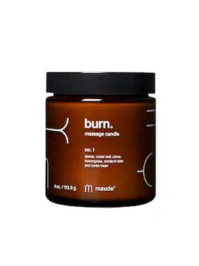 Maude Burn Massage Candle No. 1
